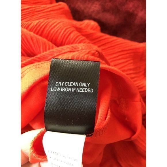 Torrid Coral Red Crocheted Lace Sleeveless Dress 10 Fit Flare Crinkle Christmas - Picture 12 of 12